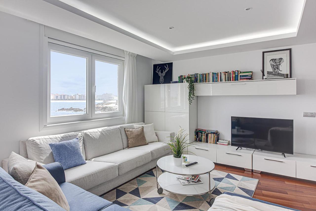 Riazor Ocean View Apartment A Coruña Kültér fotó
